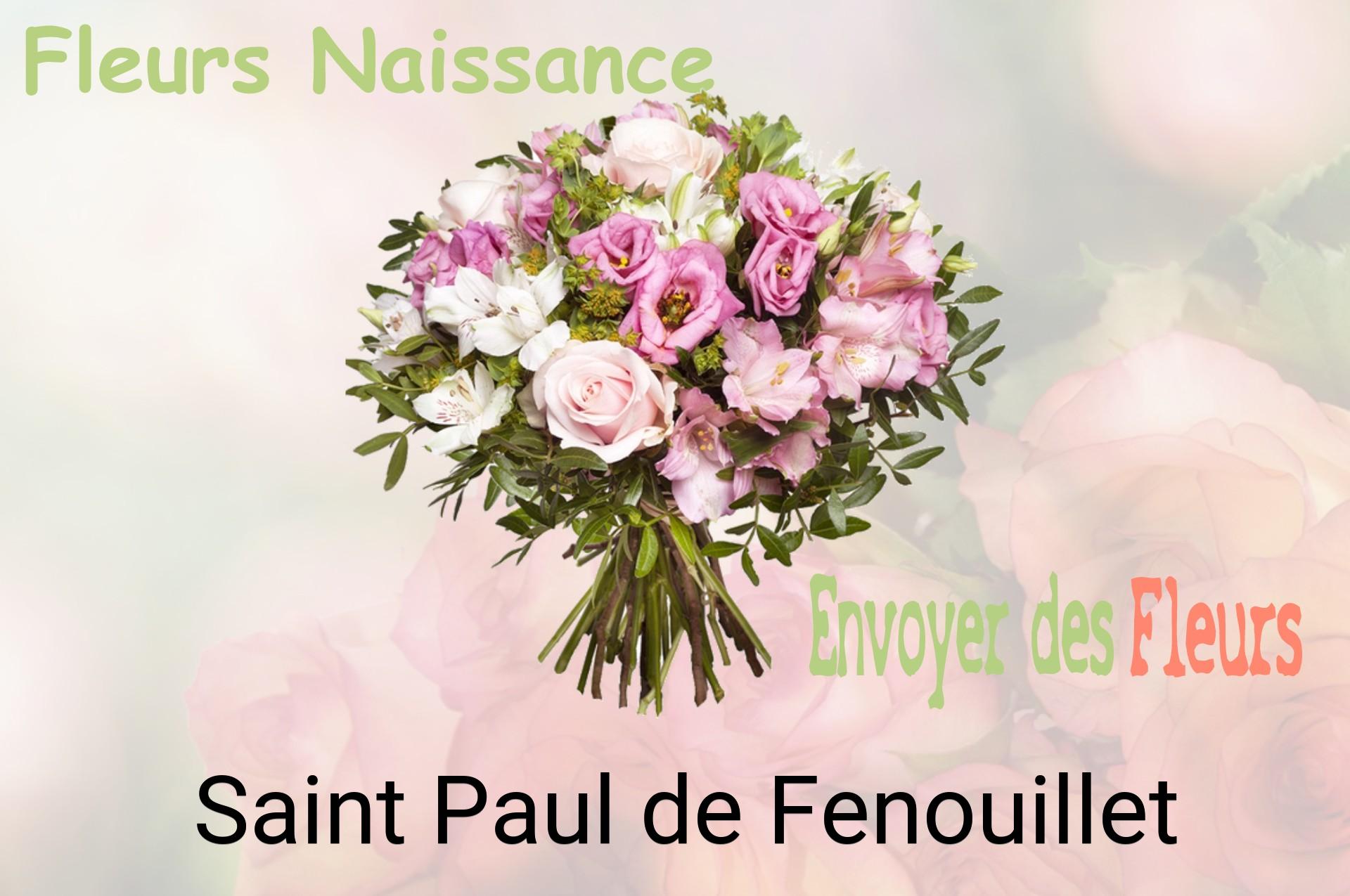 Bouquet de fleurs de naissance livré à Saint-Paul-de-Fenouillet